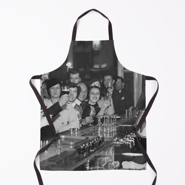 Item preview, Prohibition Party, Black and White Vintage Art designed and sold by modernretro.