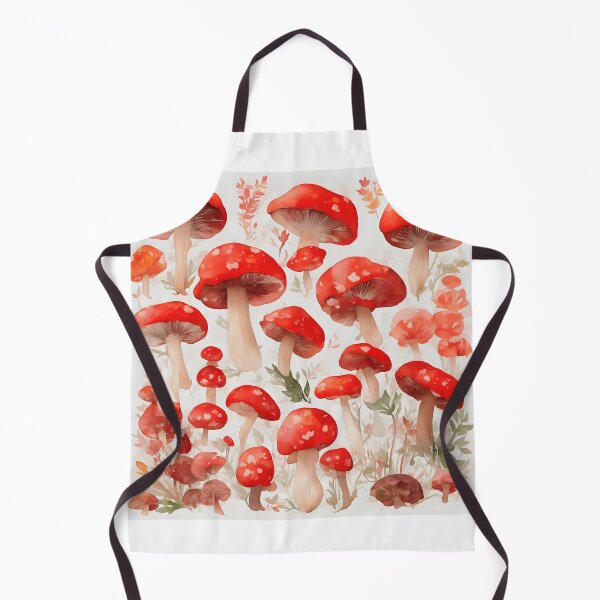 Item preview, Red mushrooms on background designed and sold by Jayjaynaenae.