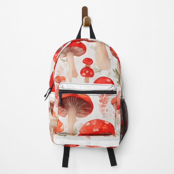 Item preview, Red mushrooms on background designed and sold by Jayjaynaenae.