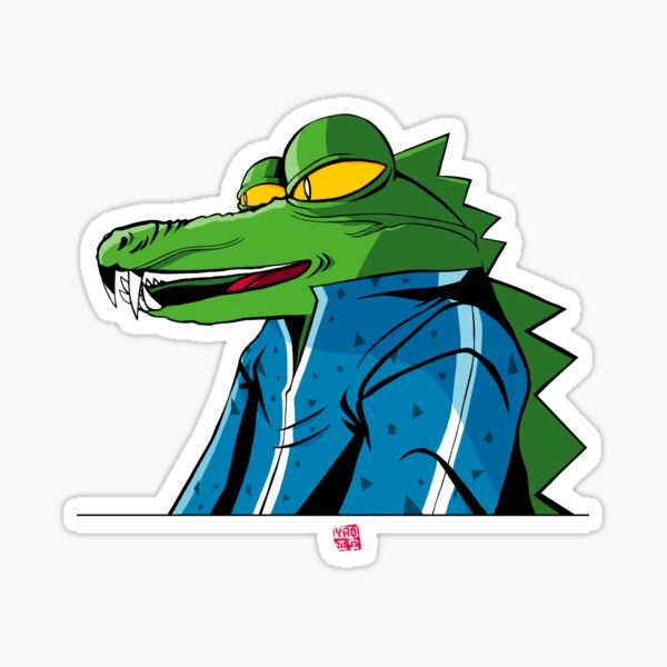 Midori Wani Sticker
