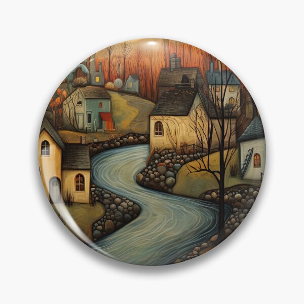 Item preview, Autumn Village 3 designed and sold by bloorose.