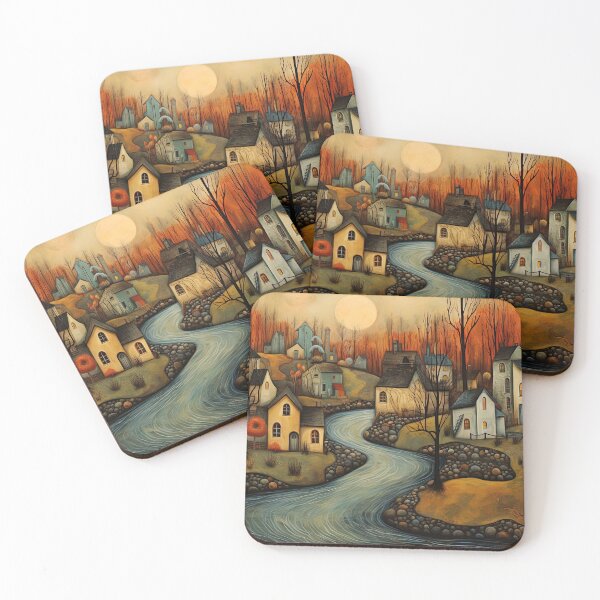 Item preview, Autumn Village 3 designed and sold by bloorose.