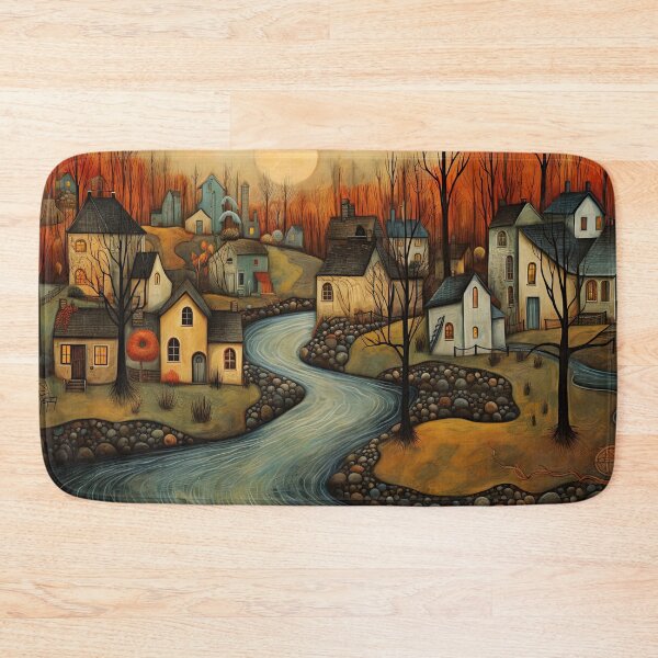 Item preview, Autumn Village 3 designed and sold by bloorose.