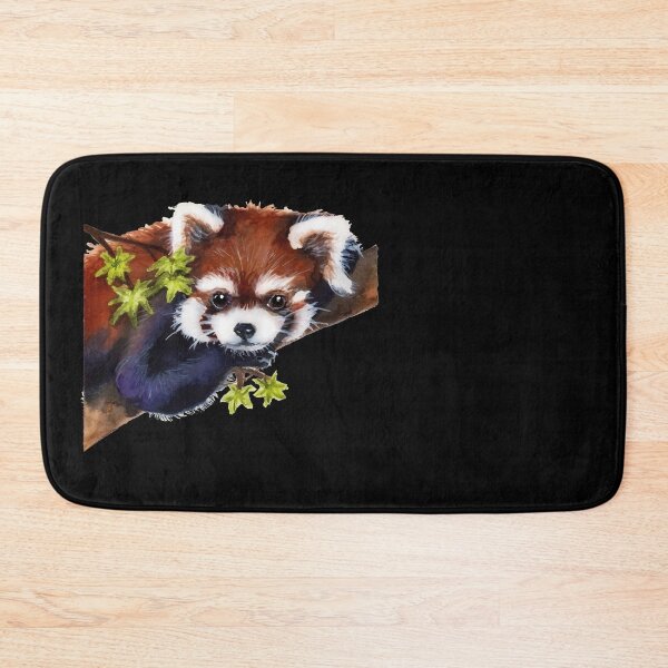 Item preview, Cute Red Panda watercolour painting designed and sold by Funsize-Art.