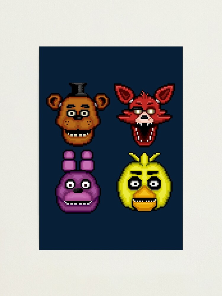 Adventure Nightmare Freddy - FNAF World - Pixel Art Art Board Print for  Sale by GEEKsomniac