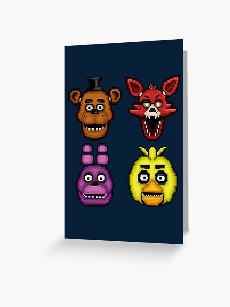 Five Nights at Freddys 4 - Nightmare Fredbear - Pixel art Poster for Sale  by GEEKsomniac