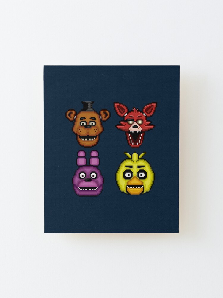 Adventure Nightmare Fredbear - FNAF World - Pixel Art Art Print for Sale  by GEEKsomniac