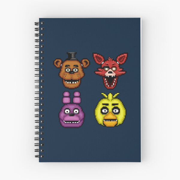 Item preview, Five Nights at Freddy's 1 - Pixel art - The Classic 4 designed and sold by GEEKsomniac.