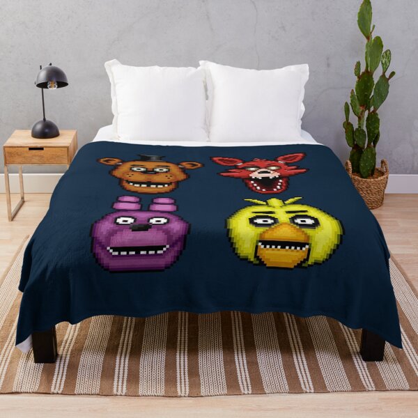 Item preview, Five Nights at Freddy's 1 - Pixel art - The Classic 4 designed and sold by GEEKsomniac.