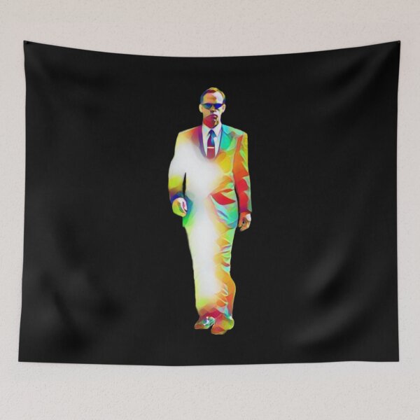 Item preview, Rainbow Matrix Reloaded Agent Smith Hugo Weaving Walking designed and sold by jimkirkachu.