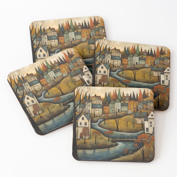 Item preview, Autumn Village 4 designed and sold by bloorose.