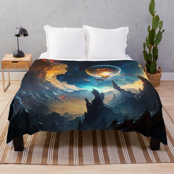 Item preview, Cosmic Space Mountain Clouds designed and sold by entwithanaxe.