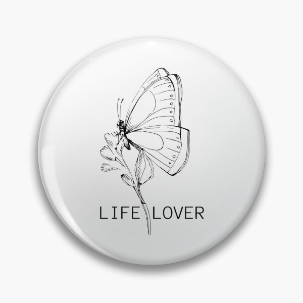 Item preview, Life Lover - Butterfly  designed and sold by FunWithRoboShop.