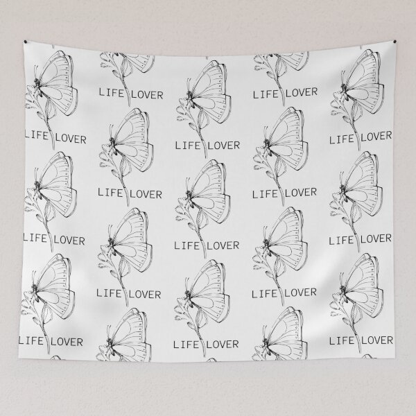 Item preview, Life Lover - Butterfly  designed and sold by FunWithRoboShop.