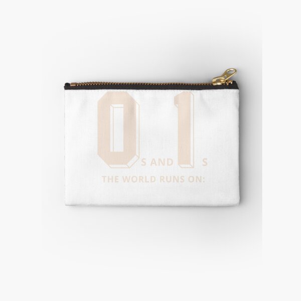 Item preview, 0s and 1s The World Runs designed and sold by Custom-Print.
