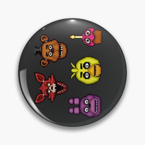 Item preview, Five Nights at Freddy's - Pixel art - Classics Sticker pack designed and sold by GEEKsomniac.