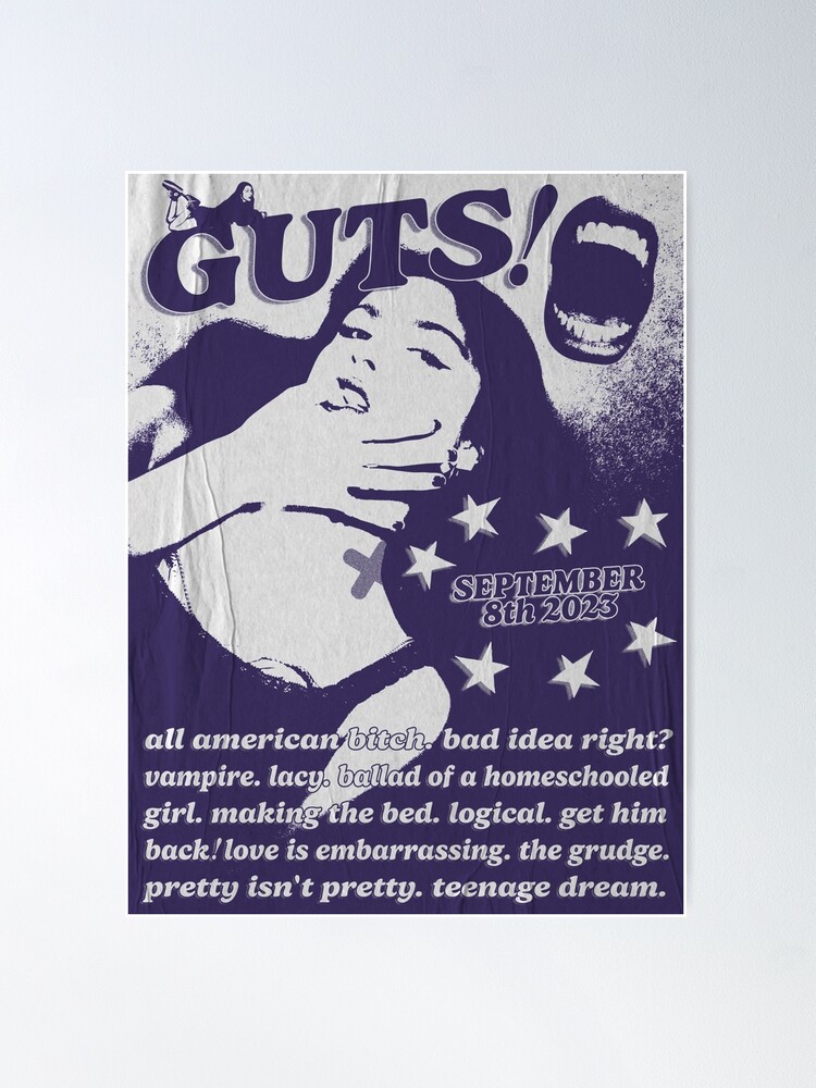 "Guts" Poster for Sale by l0relei | Redbubble