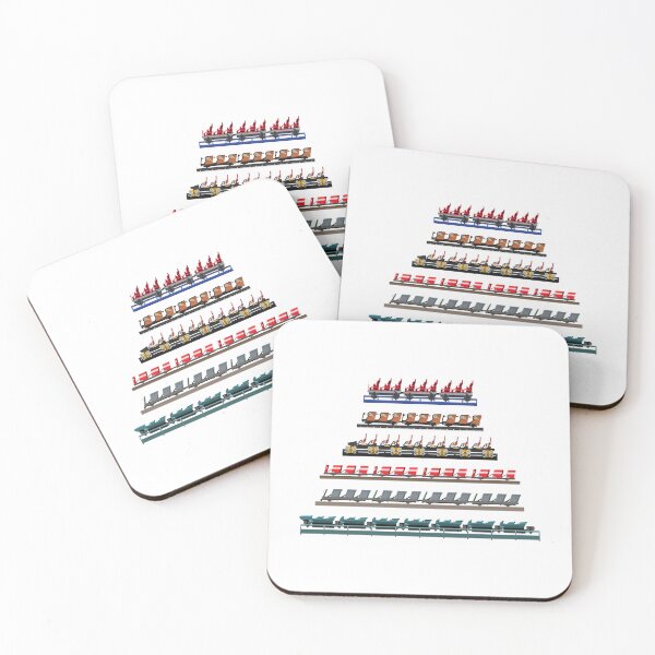 Item preview, Kennywood Coaster Trains Design designed and sold by JollyBlaine.