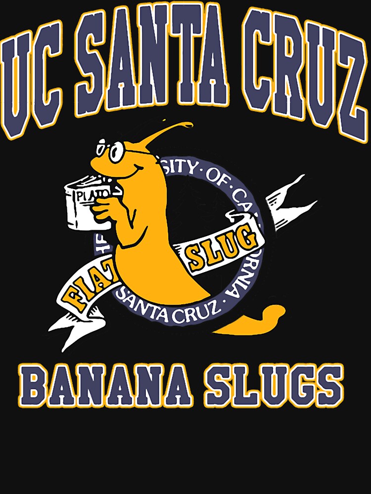 Womens T-Shirt UCSC Fiat Banana Slugs + FREE DECAL