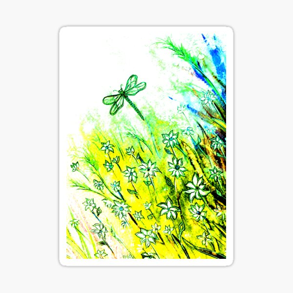 Item preview, Daisies on Yellow designed and sold by Linda Callaghan.