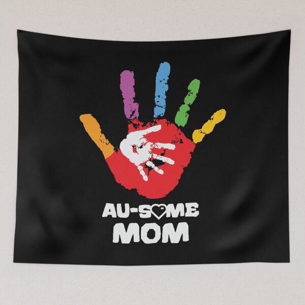 Item preview, Ausome Autism Mom designed and sold by Comfy Creations.