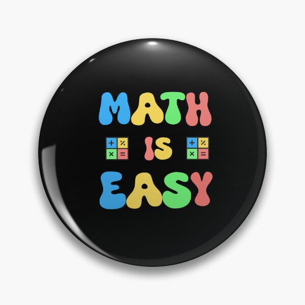 Item preview, math is easy designed and sold by ArtisticAblaze.
