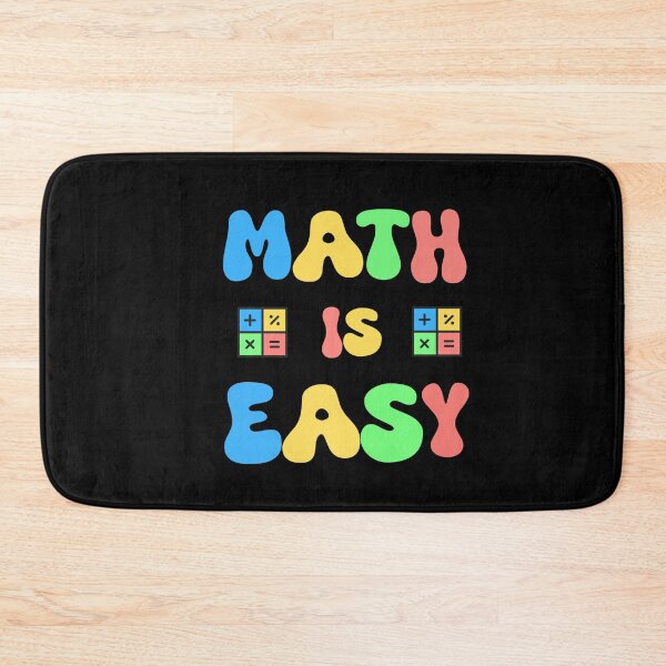 Item preview, math is easy designed and sold by ArtisticAblaze.