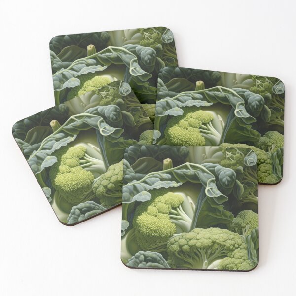 Item preview, Fresh Broccoli Pattern designed and sold by Shannon Hilson.
