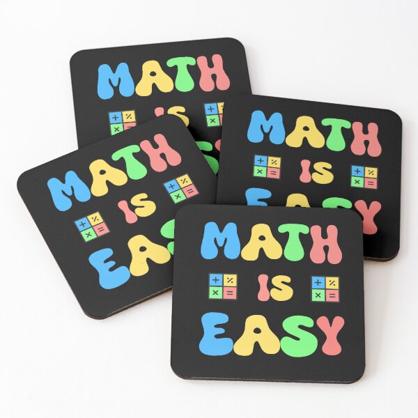 Item preview, math is easy designed and sold by ArtisticAblaze.