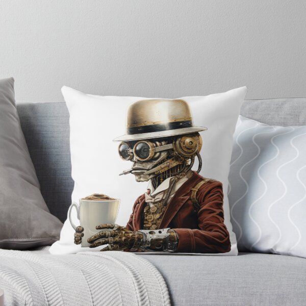 Item preview, Steampunk Coffee Drinker.h designed and sold by SteamJazzCafe.