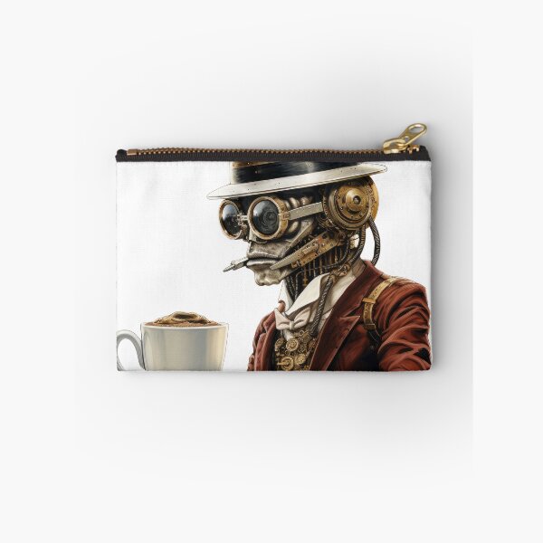 Item preview, Steampunk Coffee Drinker.h designed and sold by SteamJazzCafe.