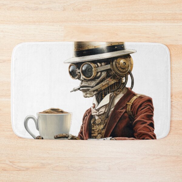 Item preview, Steampunk Coffee Drinker.h designed and sold by SteamJazzCafe.