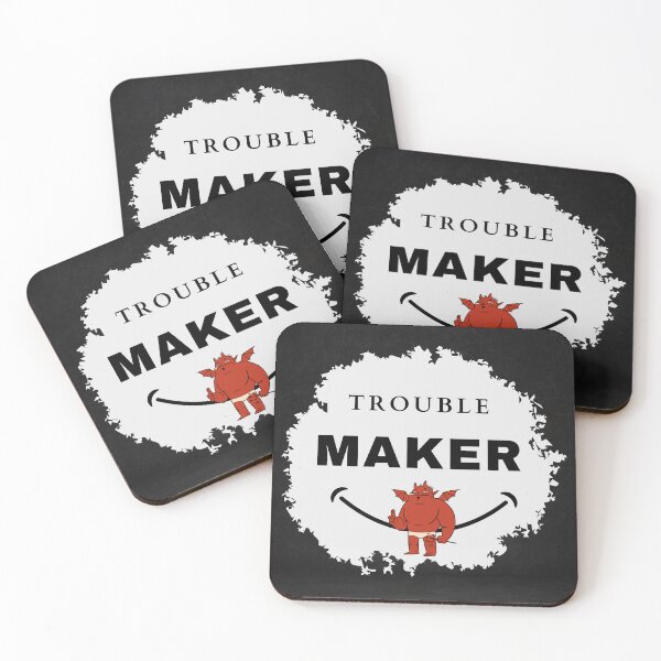 Item preview, Groovy Trouble Maker for ppl who deserve like siblings, friends or kids designed and sold by Ningodino.