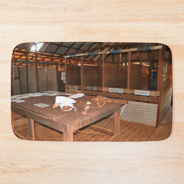 Item preview, Wool sorting area, Outback shearing shed designed and sold by FranWest.