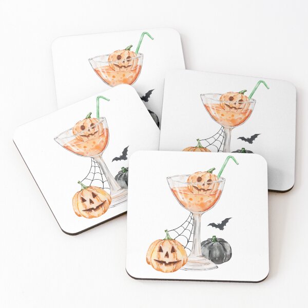 Item preview, Pumpkin Cocktail Halloween designed and sold by SvetlanaArt.
