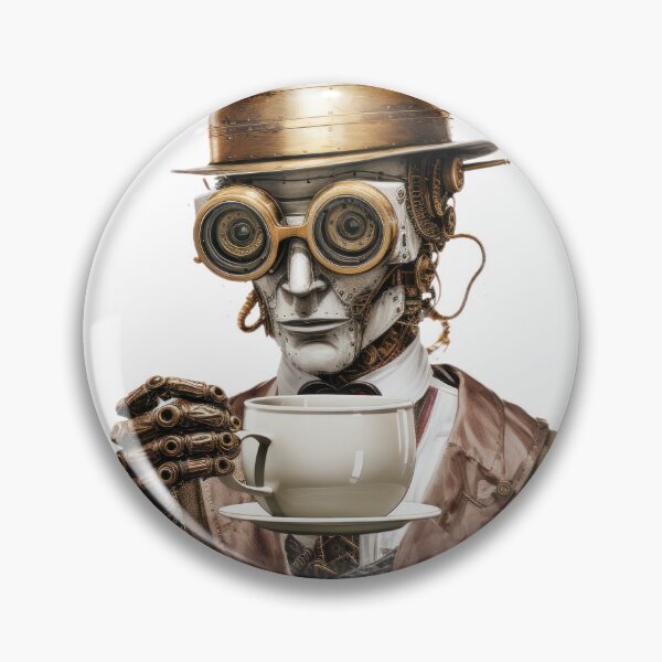 Item preview, Steampunk Coffee Drinker.c designed and sold by SteamJazzCafe.