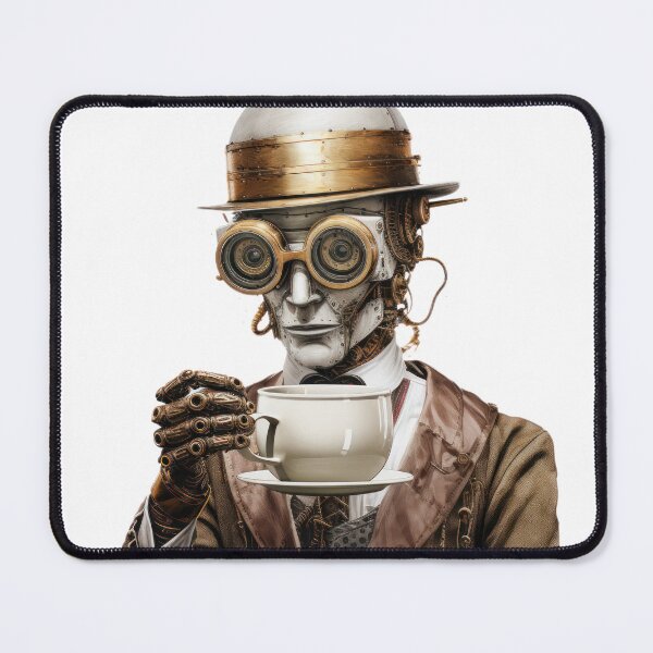Item preview, Steampunk Coffee Drinker.c designed and sold by SteamJazzCafe.
