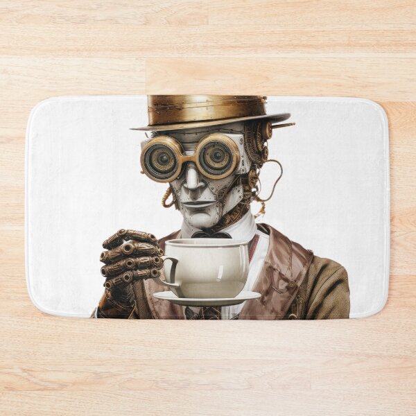 Item preview, Steampunk Coffee Drinker.c designed and sold by SteamJazzCafe.