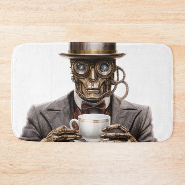 Item preview, Steampunk Coffee Drinker.d designed and sold by SteamJazzCafe.