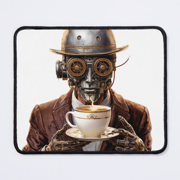 Item preview, Steampunk Coffee Drinker.b designed and sold by SteamJazzCafe.