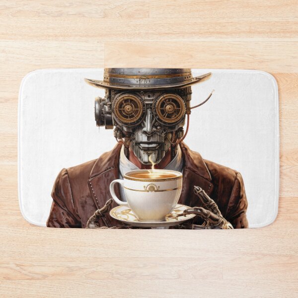 Item preview, Steampunk Coffee Drinker.b designed and sold by SteamJazzCafe.