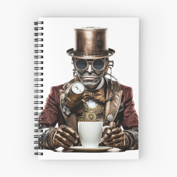 Item preview, Steampunk Coffee Drinker.e designed and sold by SteamJazzCafe.
