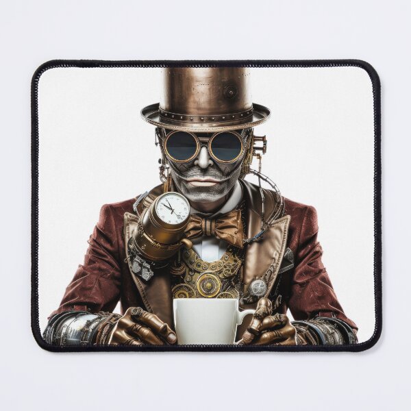 Item preview, Steampunk Coffee Drinker.e designed and sold by SteamJazzCafe.