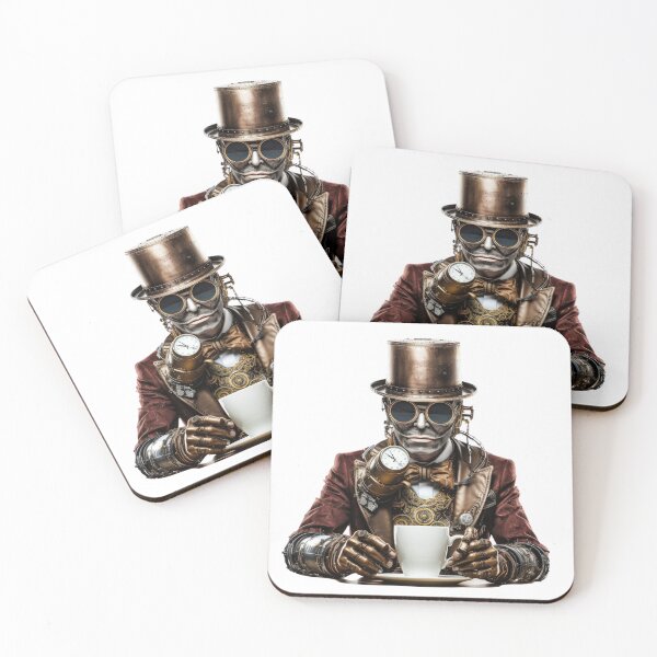Item preview, Steampunk Coffee Drinker.e designed and sold by SteamJazzCafe.