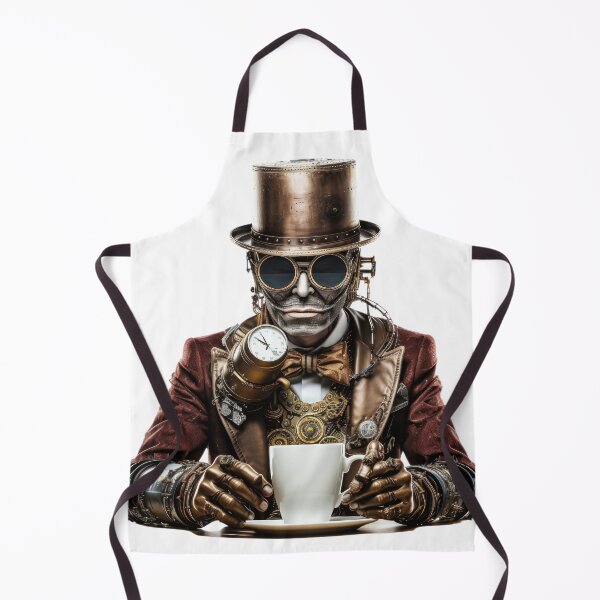 Item preview, Steampunk Coffee Drinker.e designed and sold by SteamJazzCafe.
