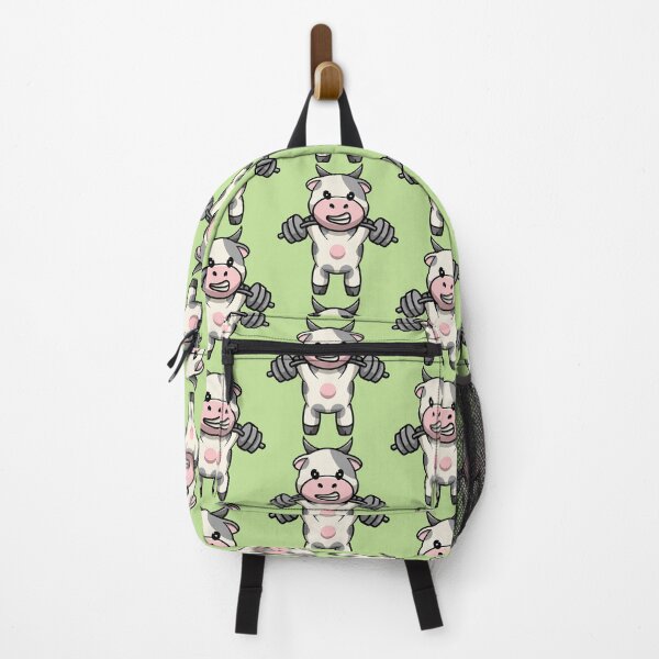 Item preview, Cute cow workout cartoon illustration designed and sold by cubbone.