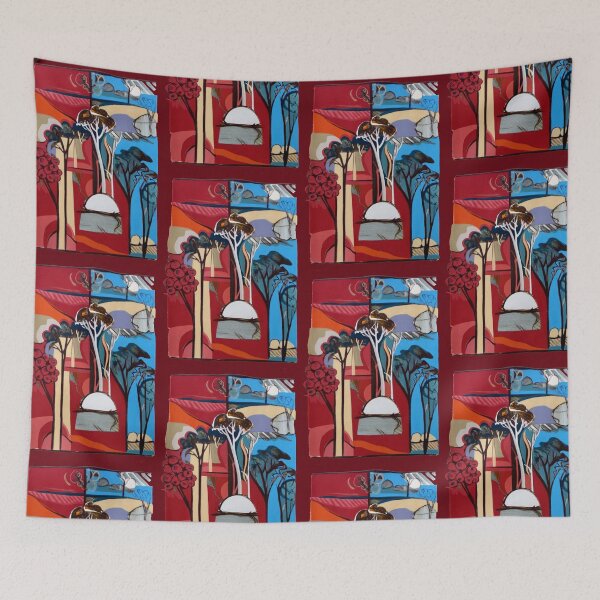 Item preview, THE RED AND BLUE FOREST.  designed and sold by Claire Elsworth.