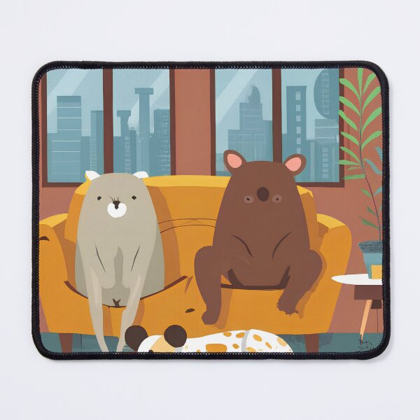 Item preview, Animal in living room designed and sold by SabyDigitalArt.