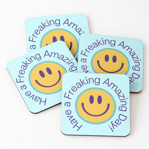 Item preview, Have a Freaking Amazing Day! Navy Text designed and sold by Sunshine-Dreams.