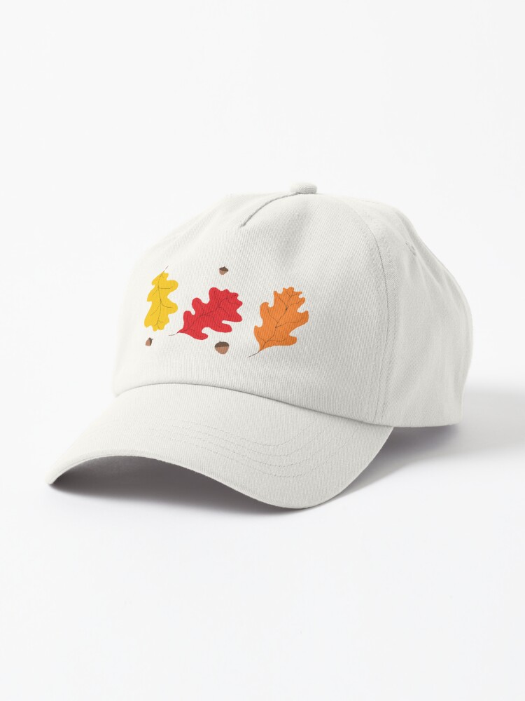 Thumbnail 1 of 7, Cap, Fall's Oak Leaves and Acorns designed and sold by 5849.